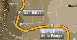Етап 1 - Santa Rosa de la Pampa - San Rafael