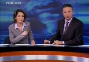 Репортер на Здравей България /NOVA телевизия/ се вози на ATV-то на Зори